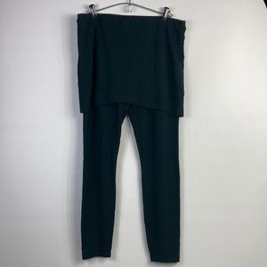 Women's Cabi Green Skirted Jeggings Size L